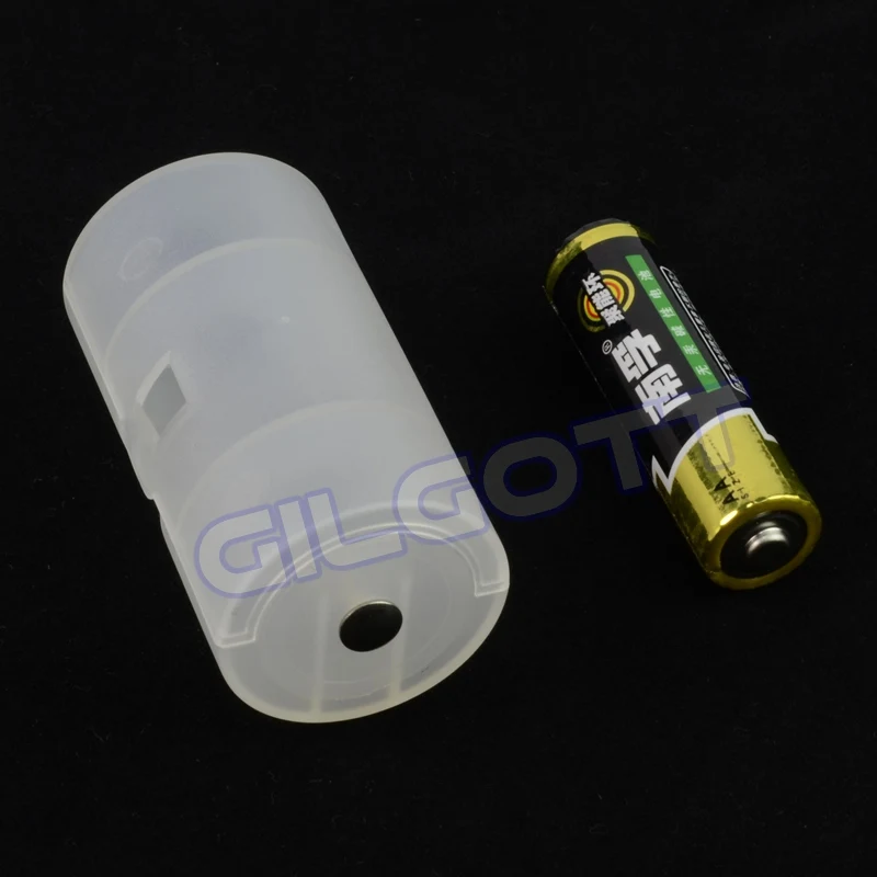 Aa para d tamanho conversor de bateria caso capa adaptador caixa organizador de armazenamento titular