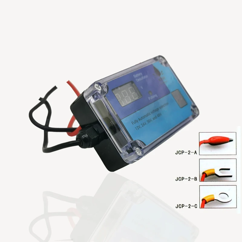 200Ah Battery Balancer Golf Cart Auto Pulse Lead Acid Battery Desulfator For Boats Cars and Trucks 12V to 48V