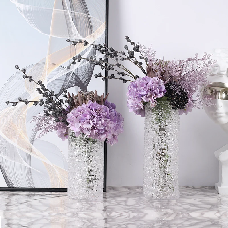 Artificial flower decoration window decoration light luxury flower art living room meeting room dining table flower decoration