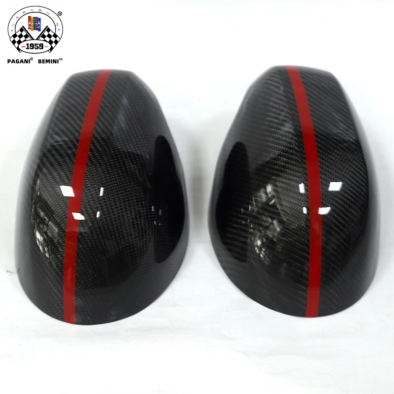 

Brand New Black Real Carbon Fiber Style Replacement Side Mirror Cover Right hand drive only For mini cooper F54-F60(2 Pcs/Set)