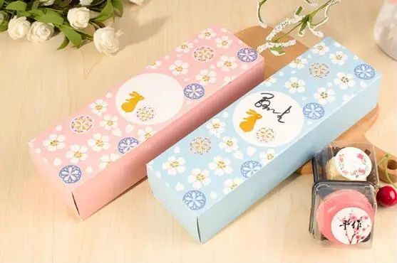 100pcs/lot Free shipping 27.5*8*5cm 5pcs Macaron Paper Box Chocolate Cookie Cake Packaging Box Wedding Gift Box