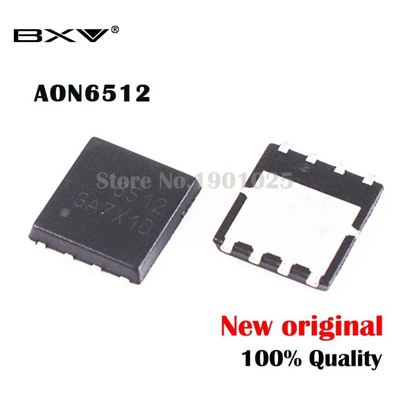 

10 шт. AON6512 AO6512 6512 QFN-8 MOSFET новый оригинальный