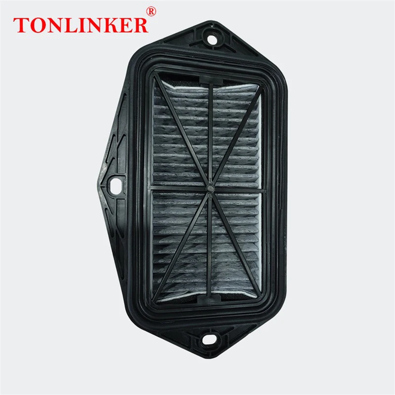 TONLINKER 3 Holes Air Filter For Vw Caddy Eos Golf MK5 MK6 Passat B5 B6 B7 Passat CC Scirocco MK3 Touran Car External Air Filter