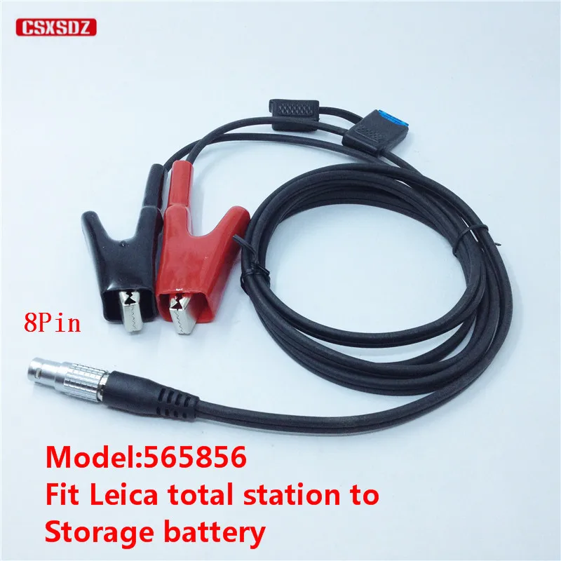 

NEW Power cable for Leica total station 565856,Connect External battery,Leica total station Power line cable,TS/M30/50/60