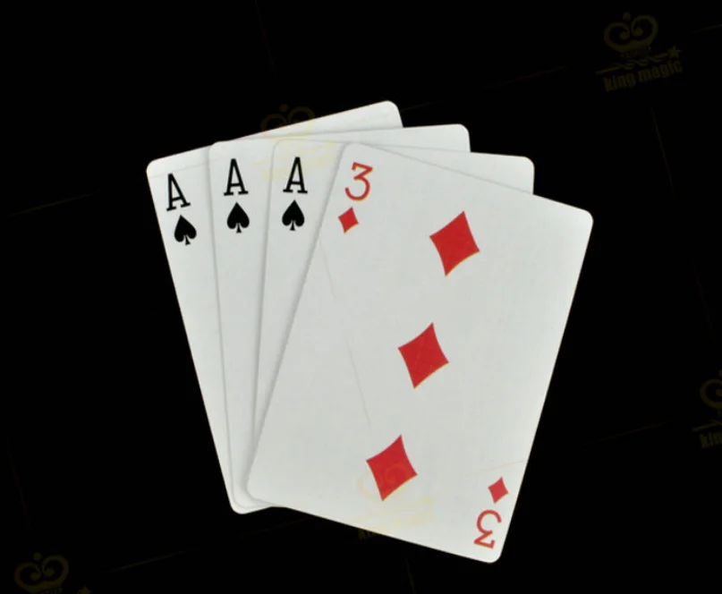 The King of King Card Magic Tricks Gimmick Illusions Kids Magic Show Street Magic Props Magician Classic Magia Funny Easy To Do