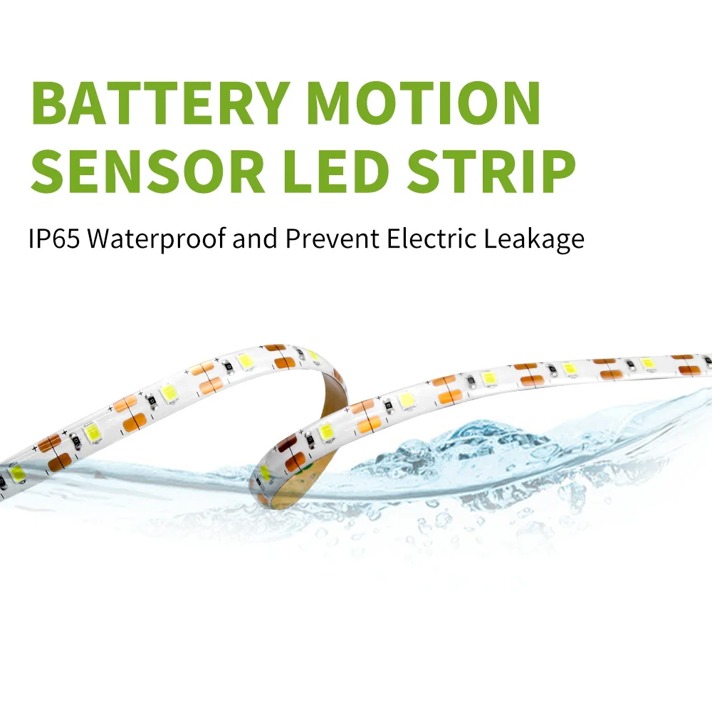 LED Strip Lights PIR Motion Sensor Flexible Lamp Tape Waterproof Ribbon Diode For Room Decor TV Backlight LED Christmas Lights