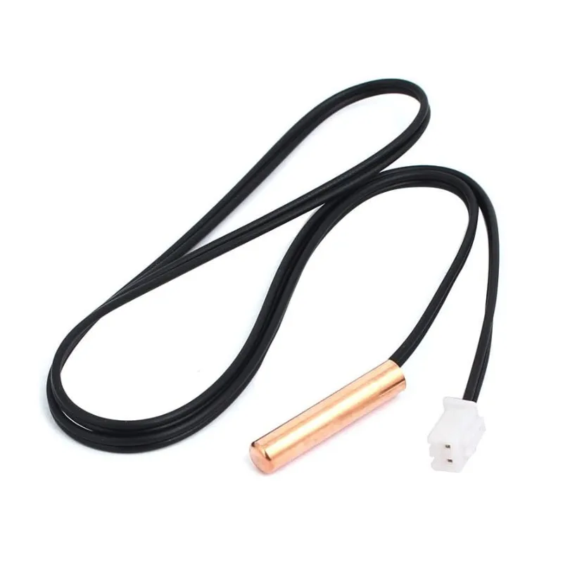 10 Pcs 5K 10K 15K 20K 25K 50K 100K NTC Thermistor Probe 15.7 Inch Copper Sensitive Temperature Temp Sensor for Air Conditioner