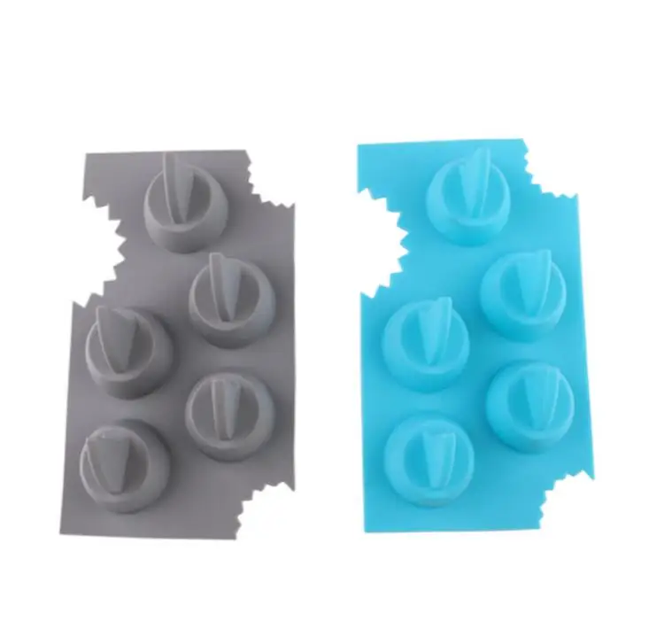 Free Shipping 100pcs/lot Ice Tray Cool Shark Fin Shape Ice Cube Tray Sharkfin Ice Mold Maker Mould SN3846