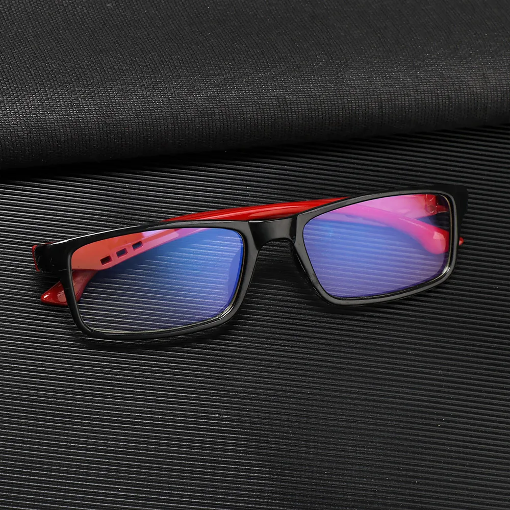 1Pc Anti Blue Light Glasses Oversized Gaming Computer Glasses Men Women Ultra Light Frame Eyeglasses Square Eyewear Dropship