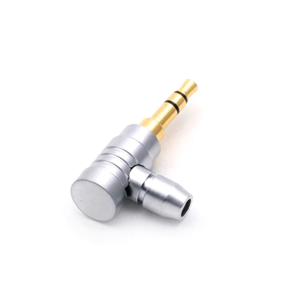 1PC Jack 3.5mm 3 polak Stereo Audio kąt prosty kołłątaja wtyczka kabel typu Jack Adapter lutowniczy złącze