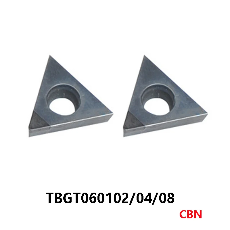 Meer dan 1 Stuks Cbn Tbgt 060102 060104 060108 Tbgt060102 Tbgt060104 Tbgt060108 Diamant Inzetstukken Hoge Hardheid Cnc Draaibank Tool
