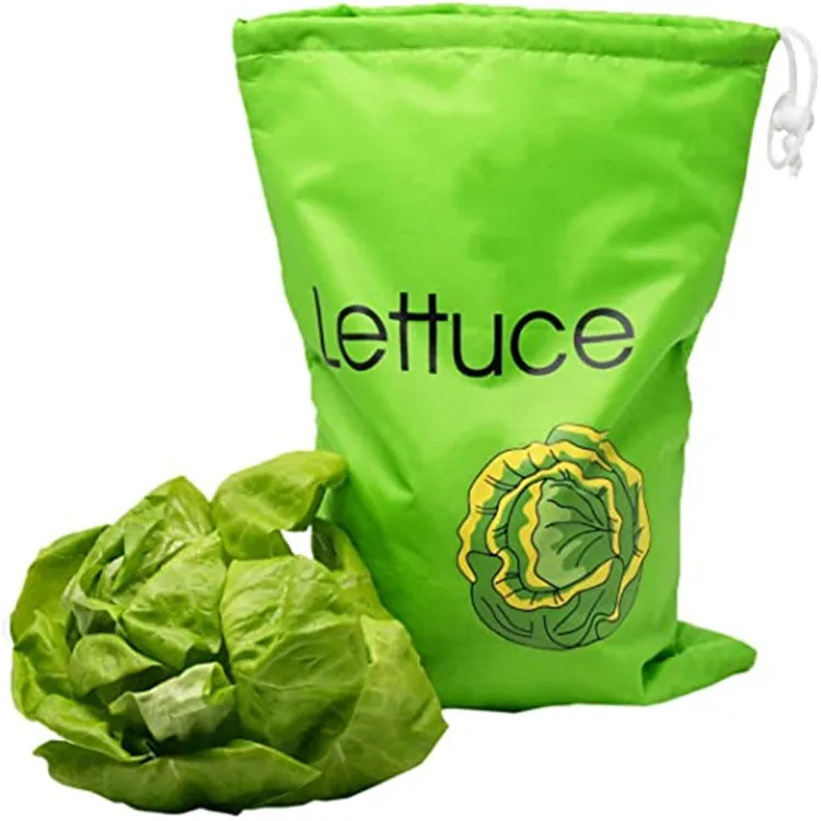 Fresh Lettuce Bag Storage Bag kitchen Fridge Storage Vegetable And fruit storage bag food fragrant lettuce bag