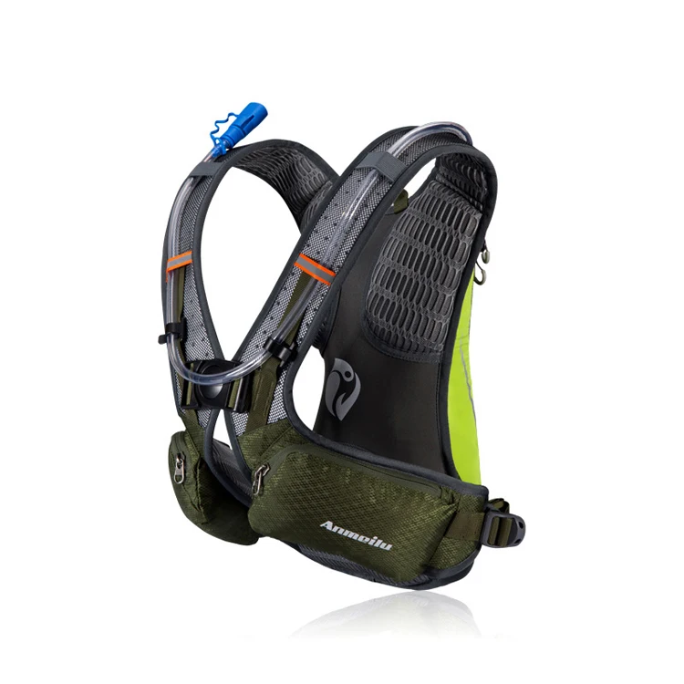 Wandern Trink Laufen Rucksack Männer 5L Camping Mit Wasser Flasche MTB Radfahren Rucksäcke männer Atmungsaktive Marathon Tasche Ausrüstung – Detail 7