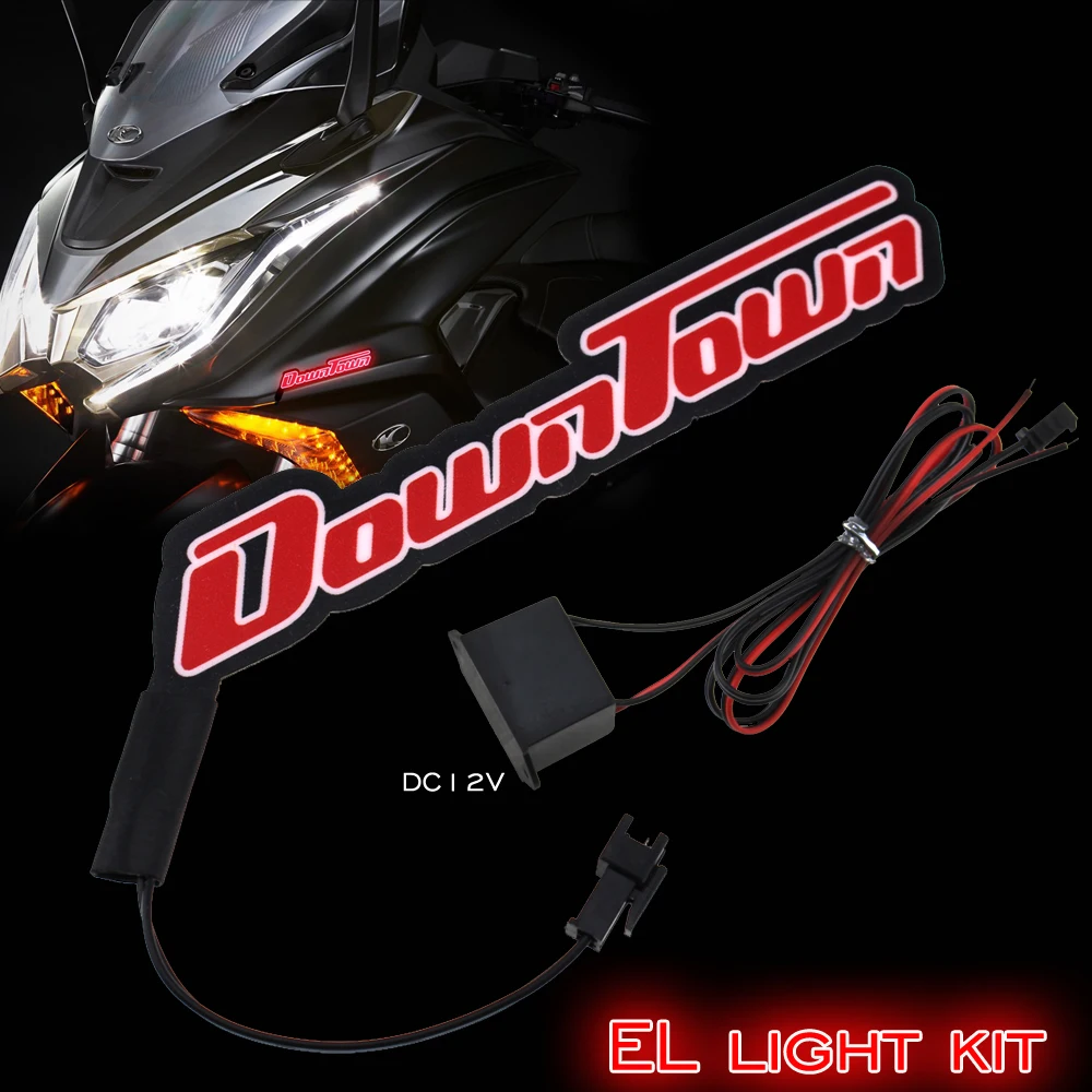 Motorcycle Light LED DIY Reflective EL Cold Sticker for KYMCO DownTown 125i/200i/250i/300i/350i CK250T/300/CK300T/400/500RI/S400