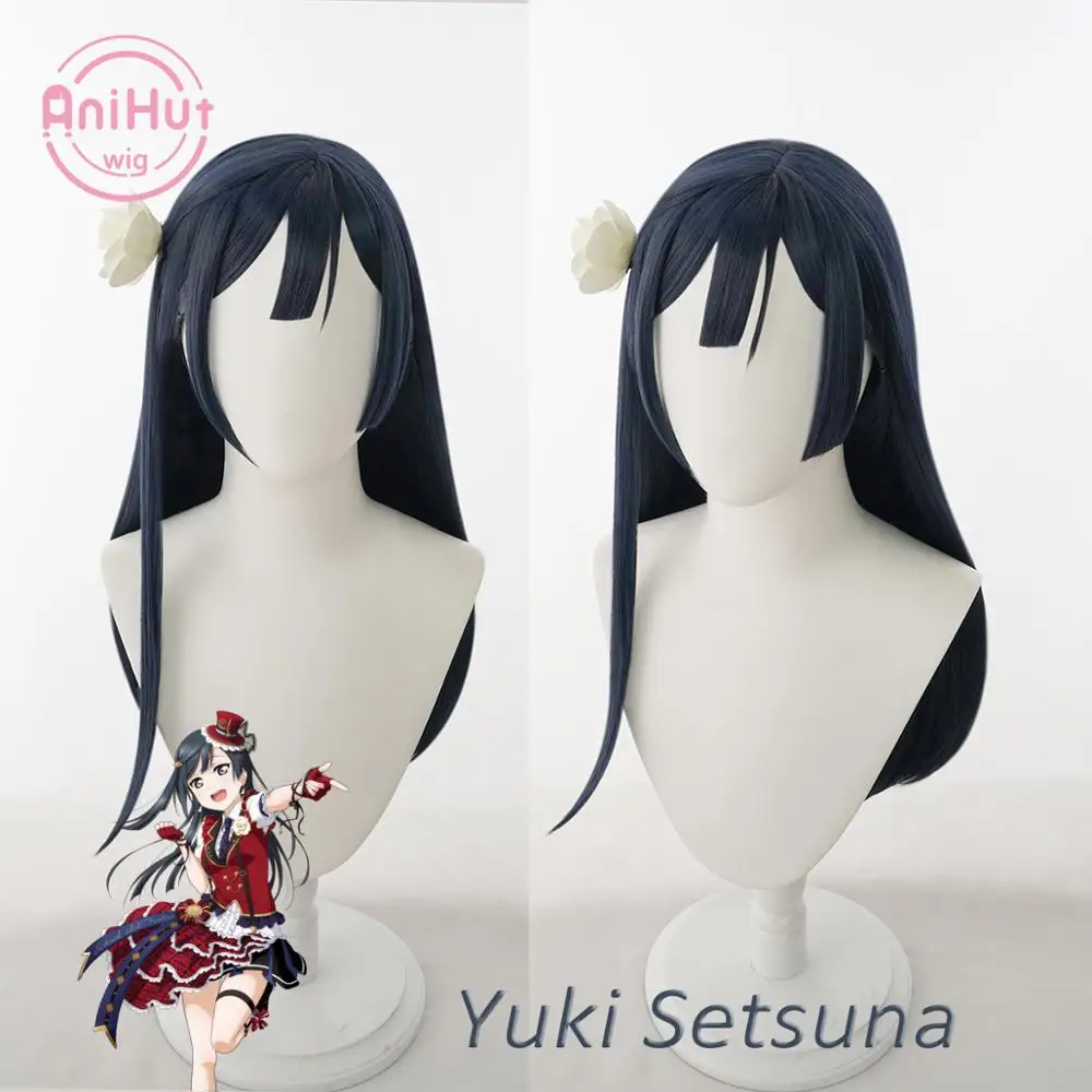 

【Anihut】Yuki Setsuna Cosplay Wig Lovelive Nijigasaki High School Idol Club Cosplay Hair Yuki Setsuna LoveLive PDP