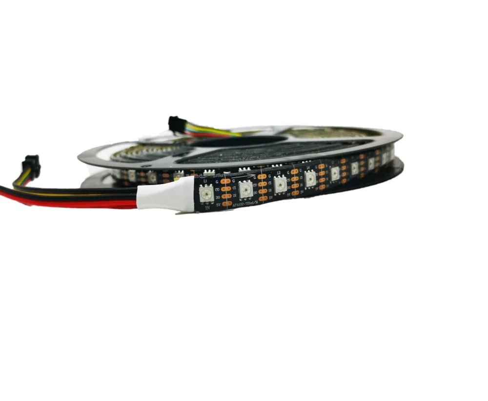 SK9822 Smart LED Pixel Strip 96LEDs/Pixels/m IP30/IP65/IP67 DATA and CLOCK Seperately DC5V