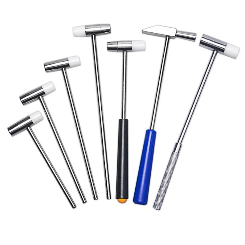 7Sizes Mini Hammer Advanced Small Steel Hammer Jewelry Watch Maintenance Tools