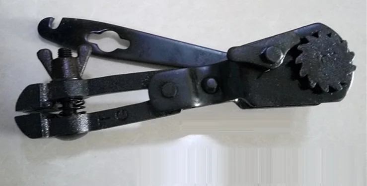 

10" Greenhouse tensioner Tiger head tensioner clamp for wire, steel strand wire grip iron cable clamp Pulling Tire Repair Tool