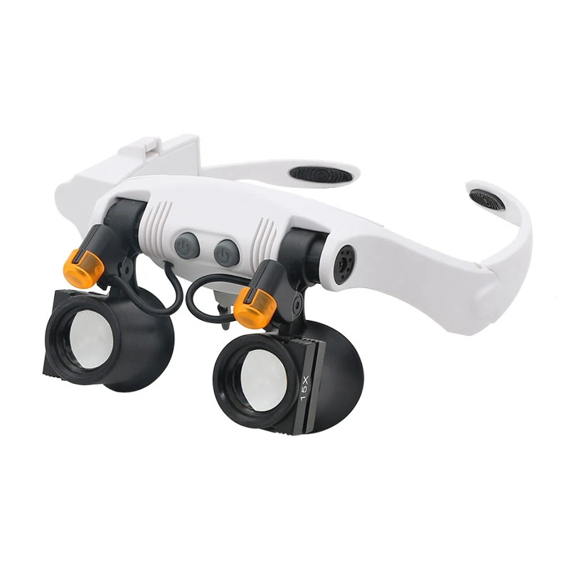 

Увеличительное стекло с подсветкой 3X-25X, 7 пар