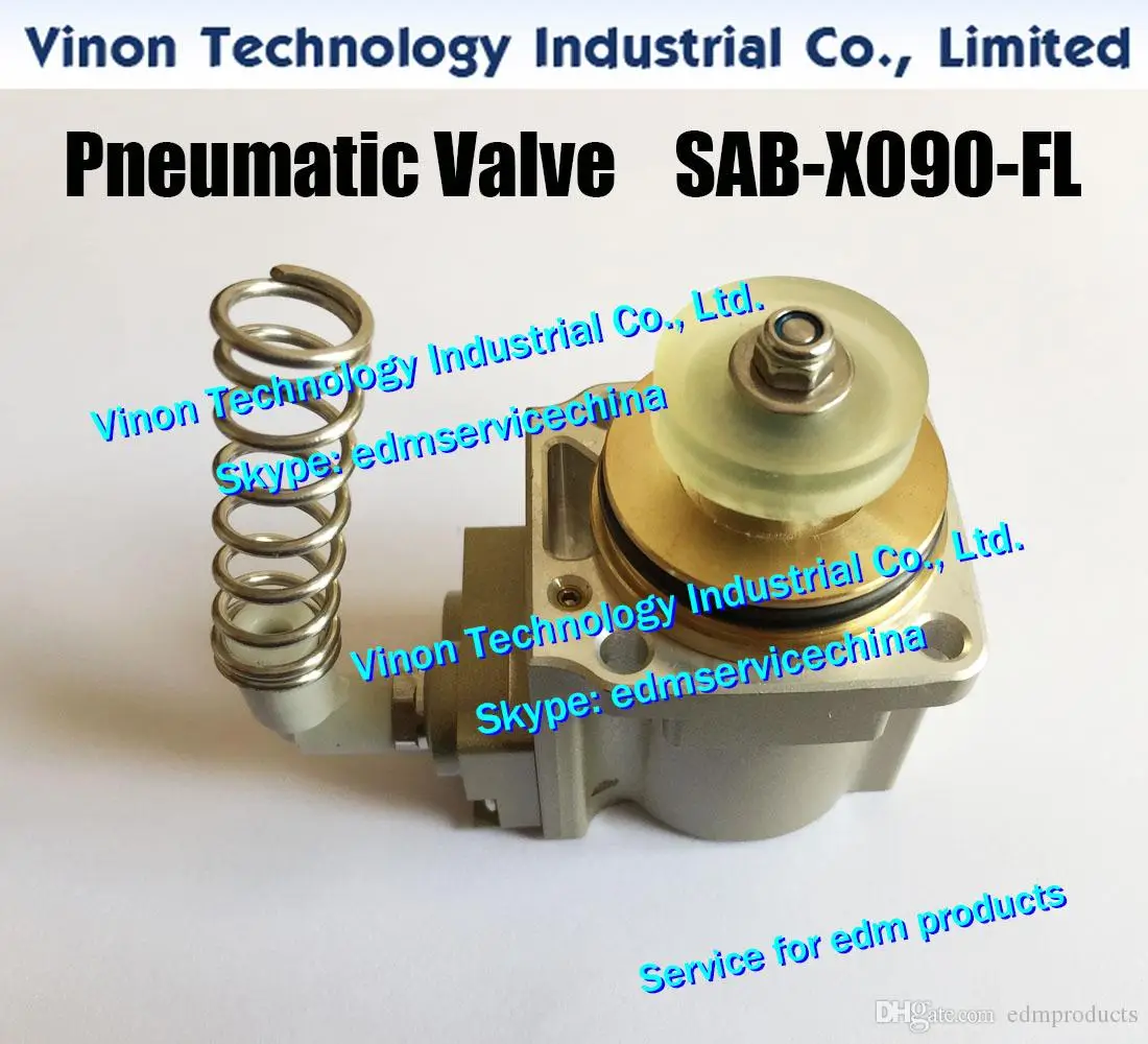 AQ325 edm Magnetic Valve SAB-X090, CYLINDER VALVE SAB-X090-FL-376357 for Sodic A280.A300.A320 series wirecut edm machine