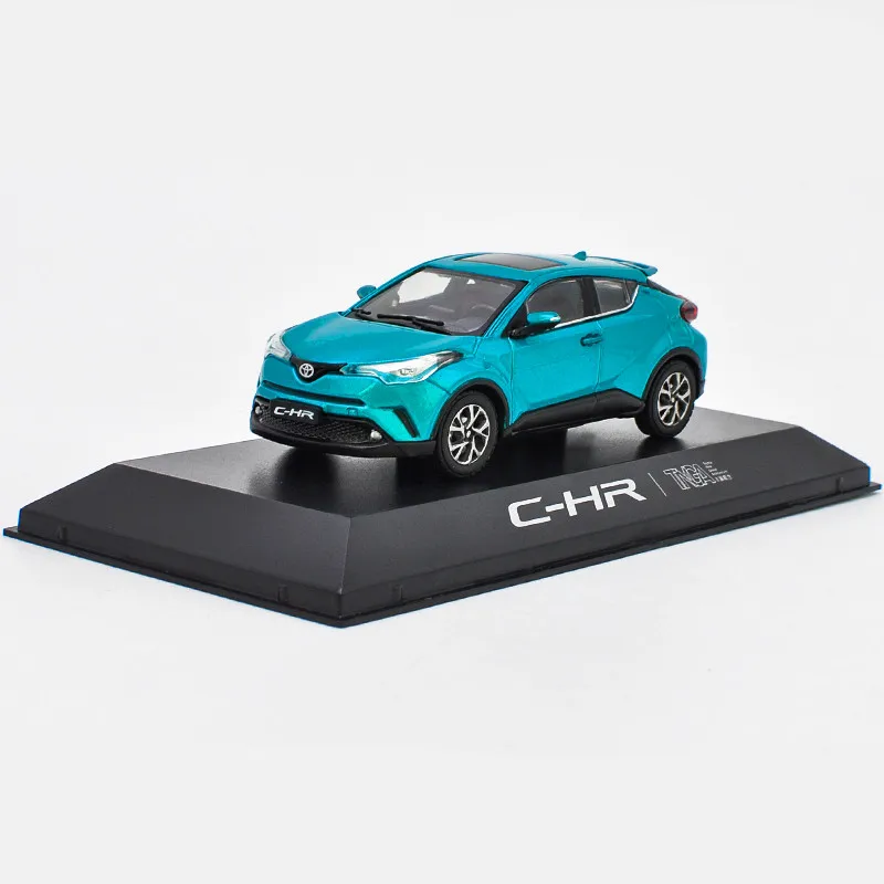 High quality original 1:43 Toyota C-HR alloy model,simulation collection gift,die-cast metal car model,free shipping