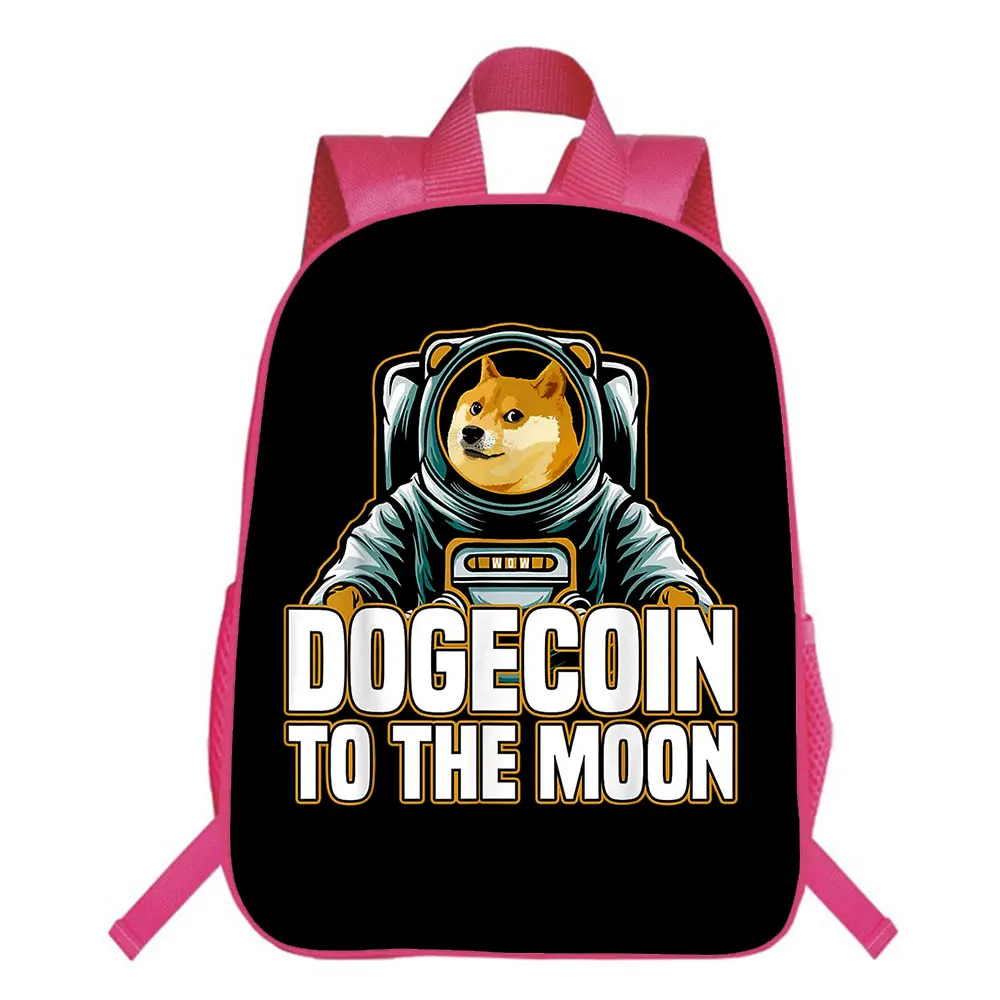 الكلب على ظهره رياض الأطفال الكرتون حقيبة مدرسية المراهقين فتاة حقيبة التخزين حقائب السفر Mochila #2