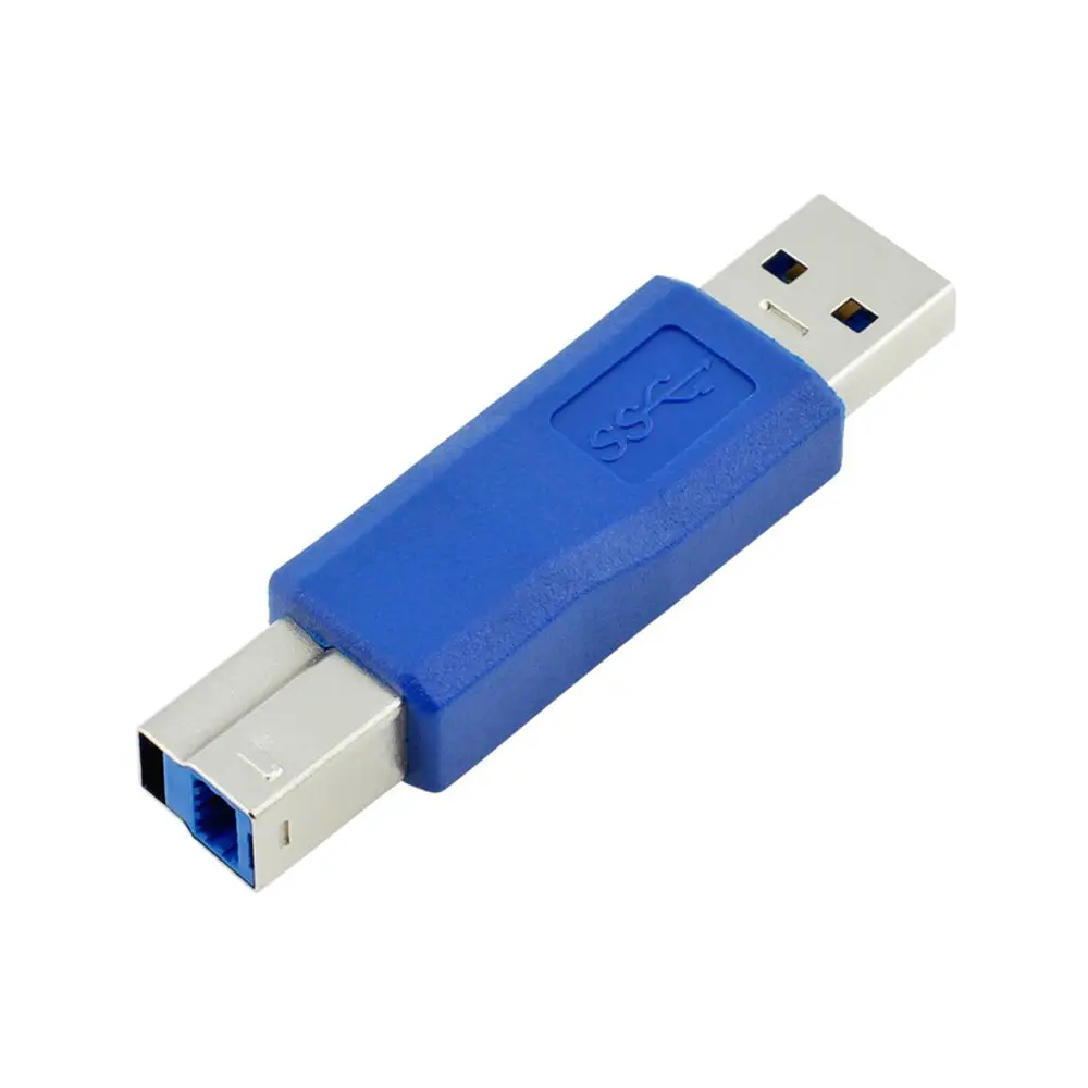 Estándar USB 3.0 Tip A Stecker auf USB 3.0 Tip B Stecker Adaptador USB3.0 Konverter Adaptador UHR bis BM