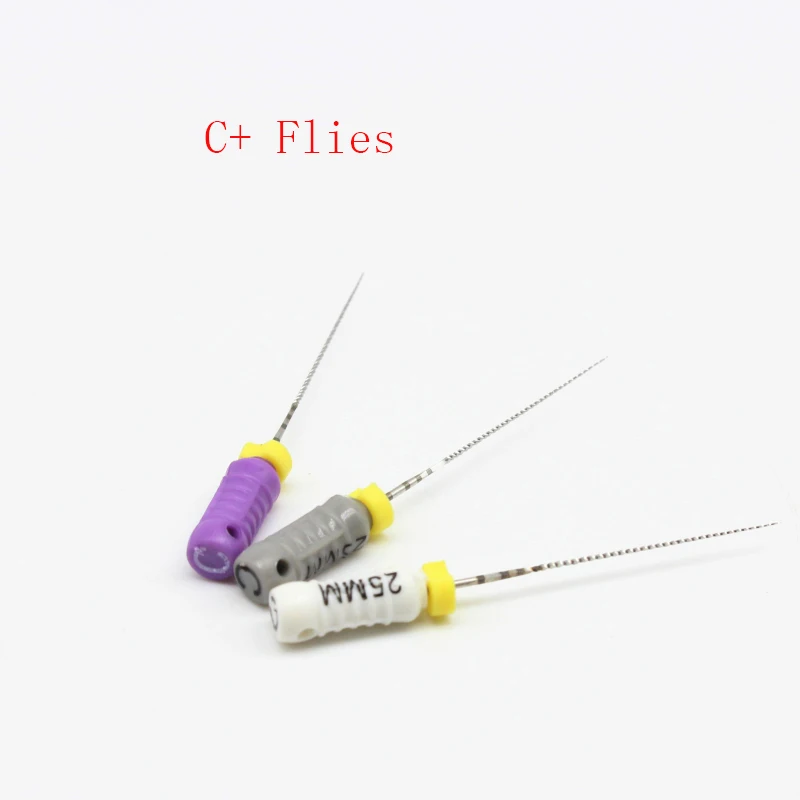 

12pics Teeth Whitening Hand Use Dental Root Canal Exploration Dredging Rotary Niti C+Files Endodontic Motor Tools For Dentists