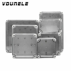 Large Waterproof Plastic Box 200*150*100mm Transparent Cover Electronic Junction Enclosures 200*200*130mm IP67 Project Cases