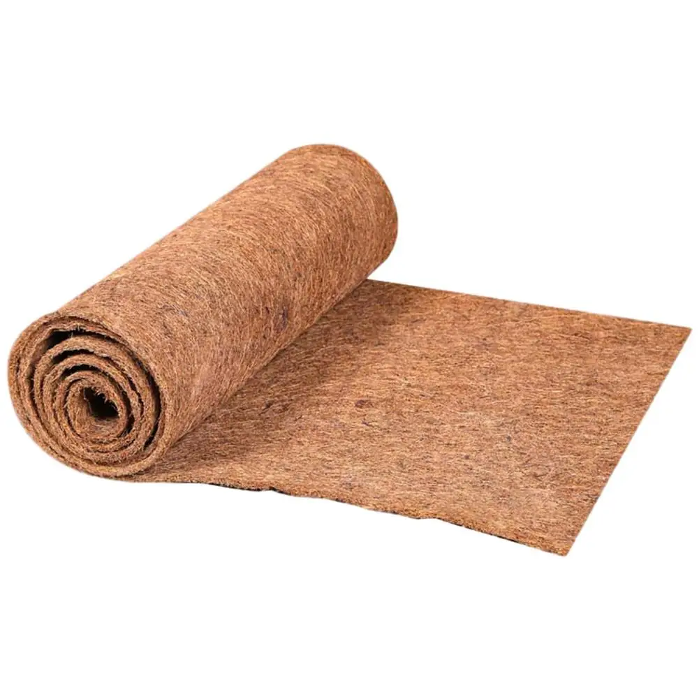 

Coco Liner Sheet Coconut Palm Mat Cuttable Floor Mat Door Mat Coir Mat Coconut Silk Roll Fiber Palm Carpet For Plant Gardening