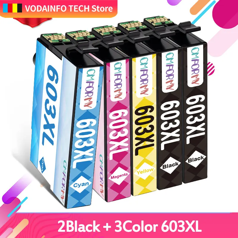 603XL T603 Compatible Ink Cartridge For Epson XP 2100 2105 3100 3105 4100 4105 2810 2830 Printer