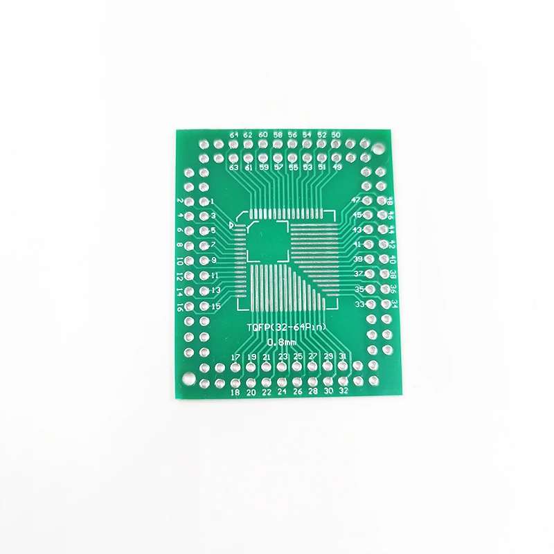Zestaw 30 szt. płyt PCB SMD na DIP Adapter Konwerter PCB FQFP 32 44 64 80 100 HTQFP QFN48 SOP SSOP TSSOP 8 16 24 28 płytka lutownicza