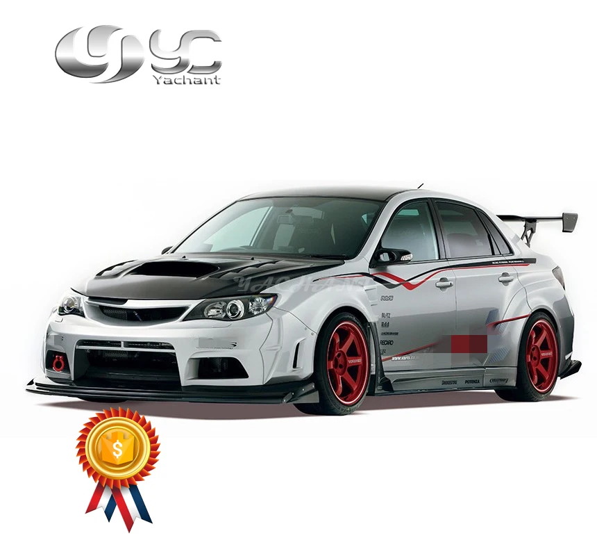 

Car-Styling FRP Fiber Glass Bodykit Fit For 2010-2014 Impreza WRX STI GVB VS Style Bodykit Bumper Fender Side Skirts Air Panel