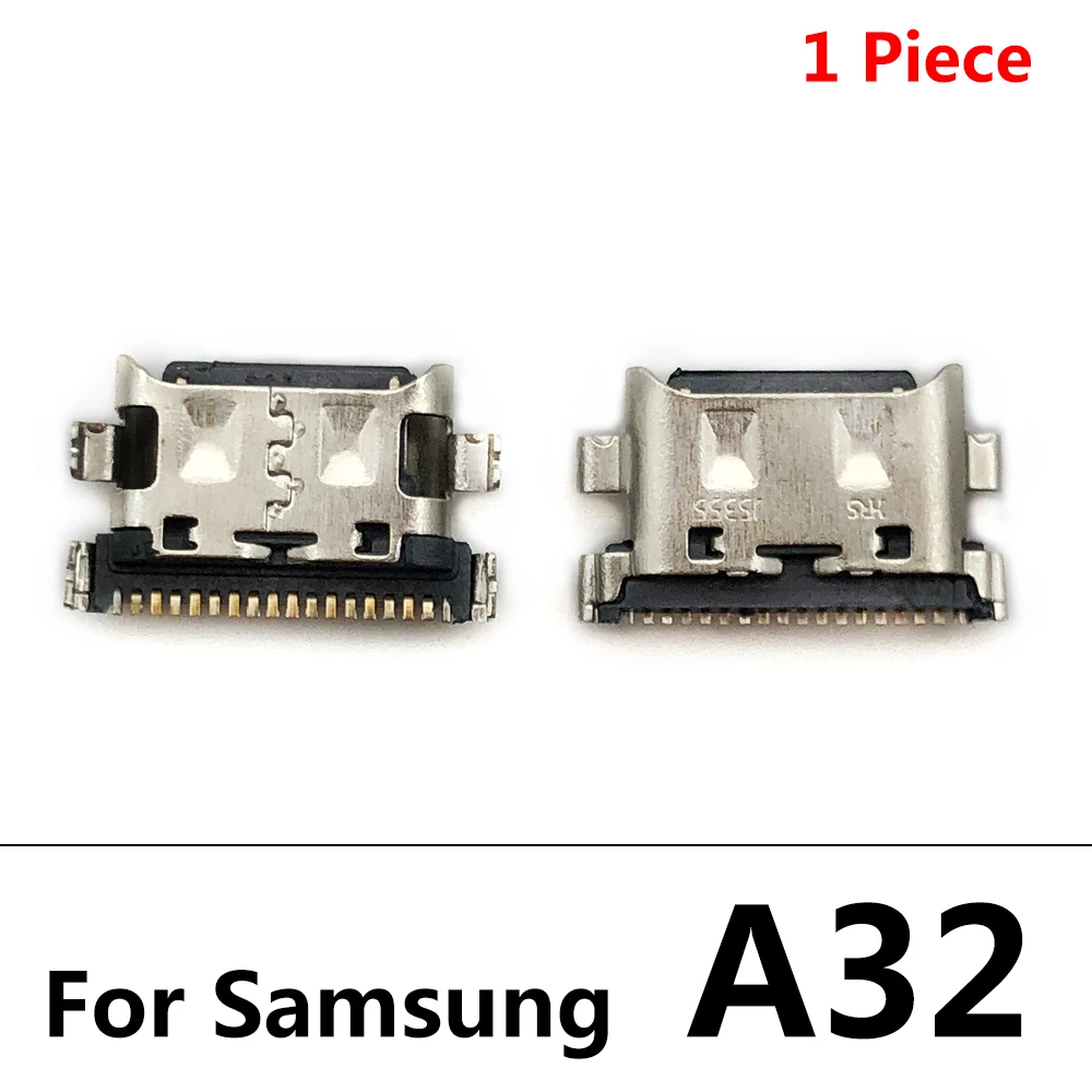 100Pcs Charger USB Charging Port Dock Connector For Samsung A20 A30 A50 A70 A51 A21s A01 A30s A20s A50s A11 A21 A31 A52 A02s A32