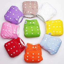 1PC Adjustable Reusable Baby Boys Girls Cloth Diapers Soft Covers Infant Washable Nappies