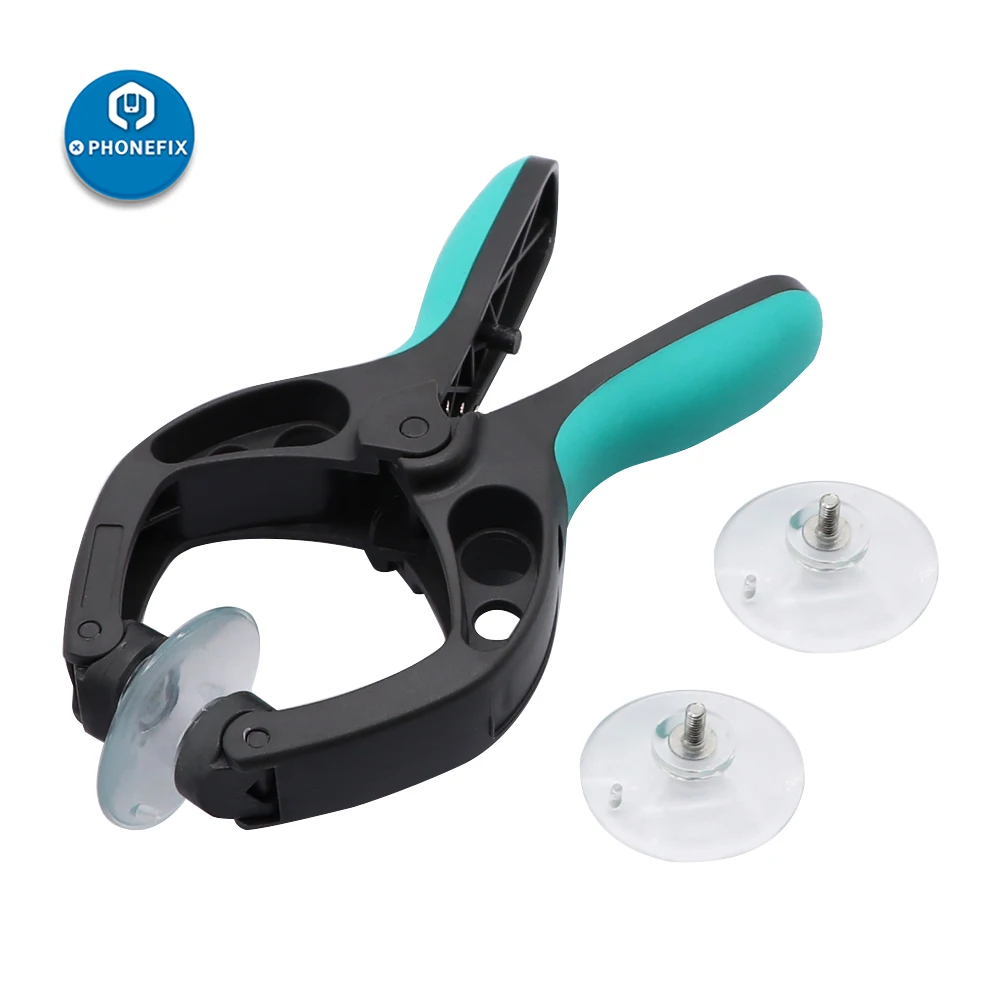 Mobile Phone LCD Suction Cup LCD Screen Sucker Opening Tool Double Separation Clamp Plier Repair Tool For IPhone IPad repair