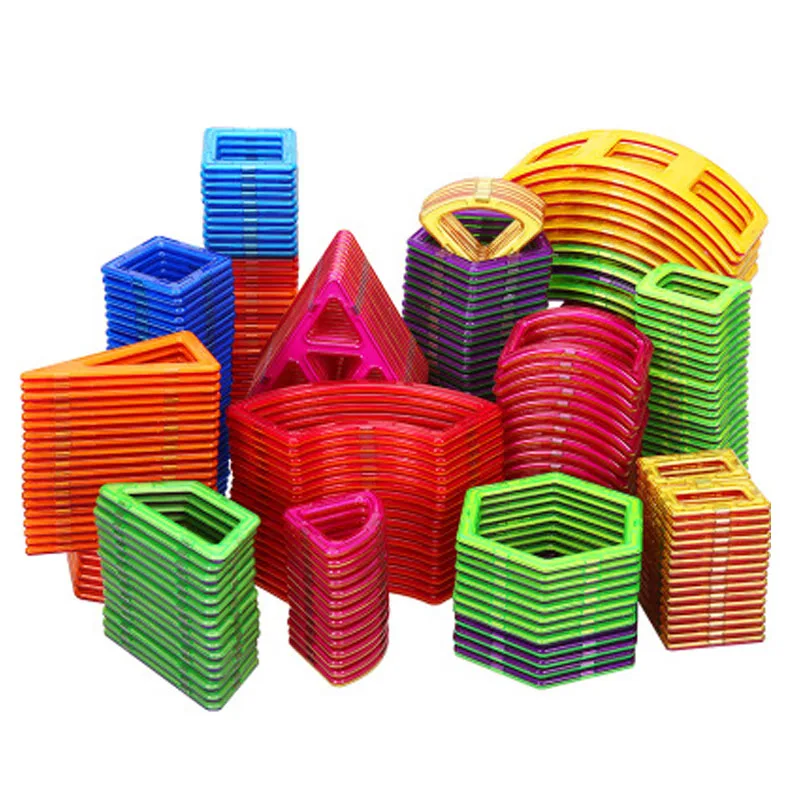 

Big Size Magnetic Designer Construction Set Model & Building Toy Magnets Magnetic Blocks Educational Toys For Children