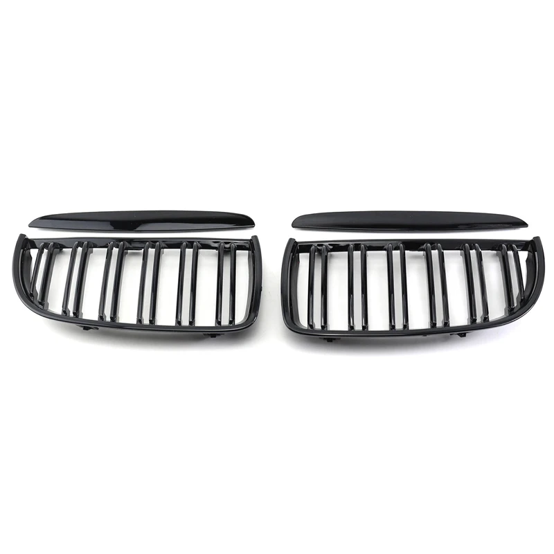 Car Front Kidney Replacement Grilles For BMW 3 Series E90 E91 320i 323i 328i 335i 2005 2006 2007 2008 Racing Grill Hood Eyelids