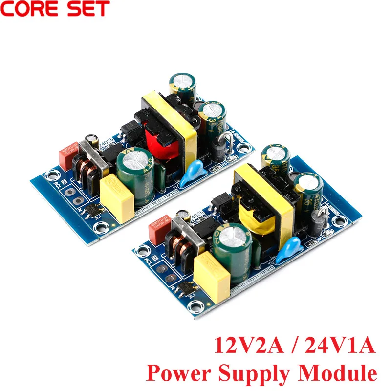 AC-DC moduł zasilania 12V2A / 24V1A izolowane zasilanie przełączanie zasilania DC24025 12V 24W 25W AC 100V ~ 265V oryginalny