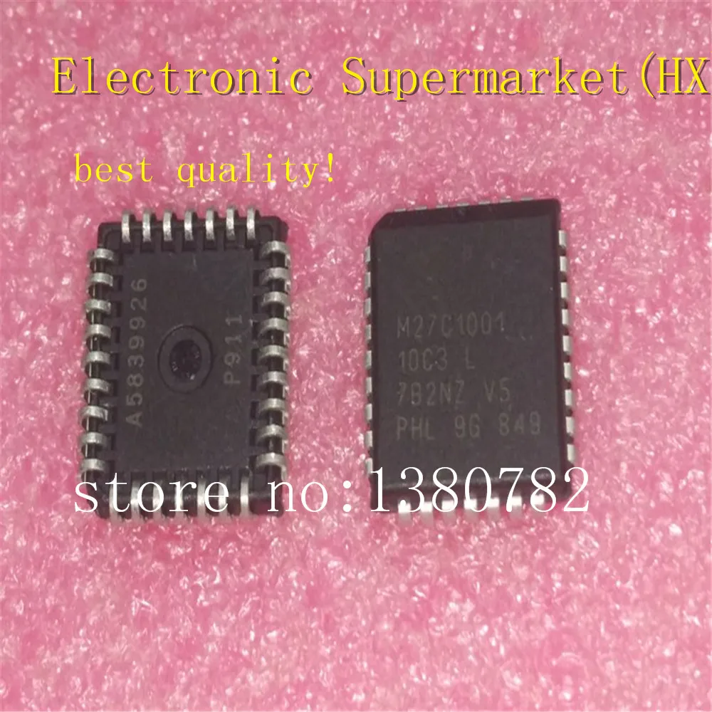 

Free shipping 10pcs/lots M27C1001-10C6 M27C1001-10C3 M27C1001 PLCC-32 IC In stock!