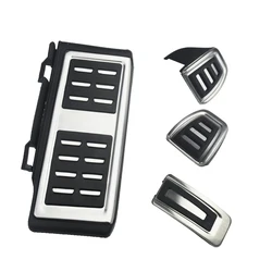 Stainless Steel Pedal Cover For VW GOLF 7 GTi MK7 Lamando POLO A05 Passat B8 Skoda Rapid Octavia 5E 5F A7 2014+