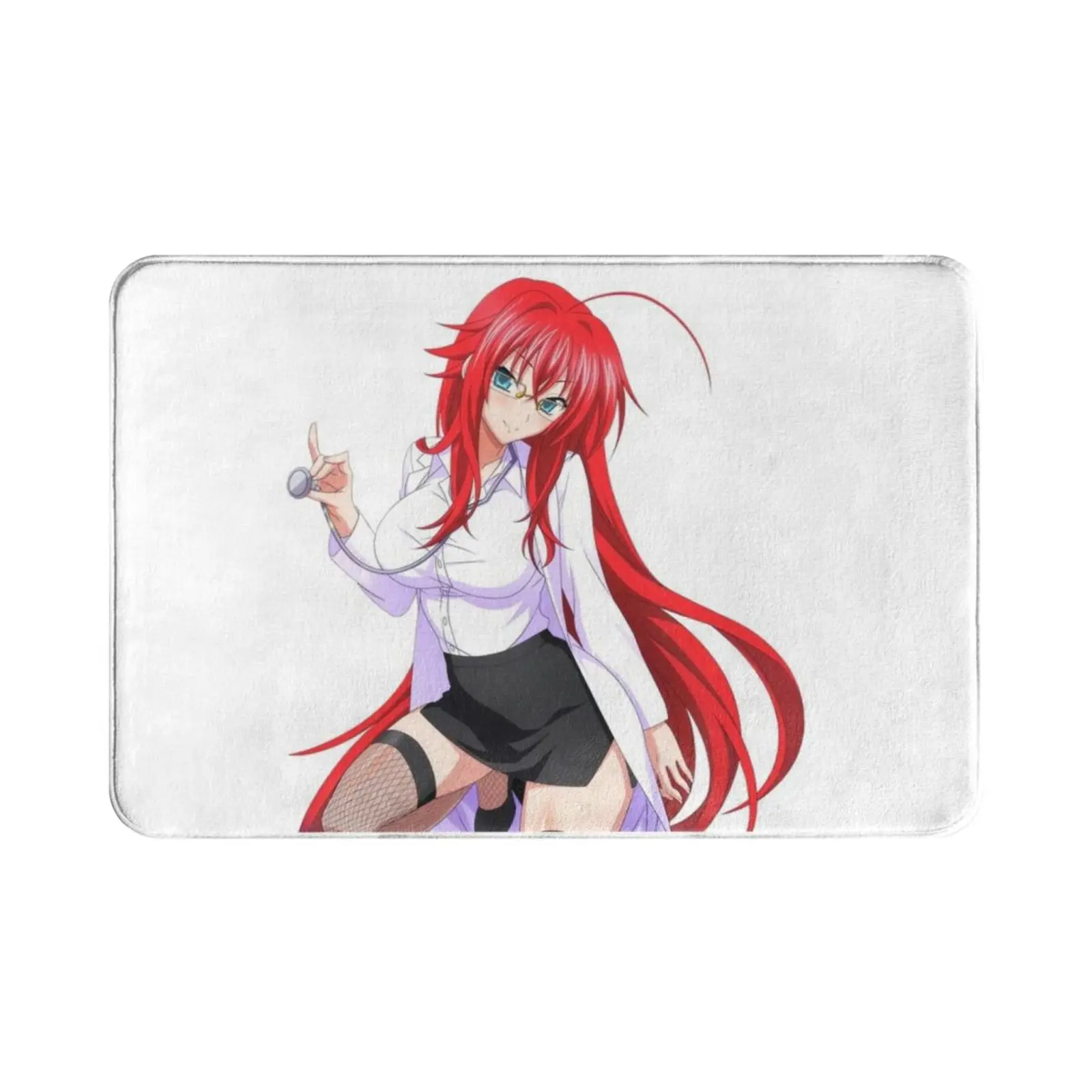 Sexy Nurse Rias Gremory | High School Dxd Anime Carpet Mat Rug Cushion Soft Rias Gremory Highschool Dxd High School