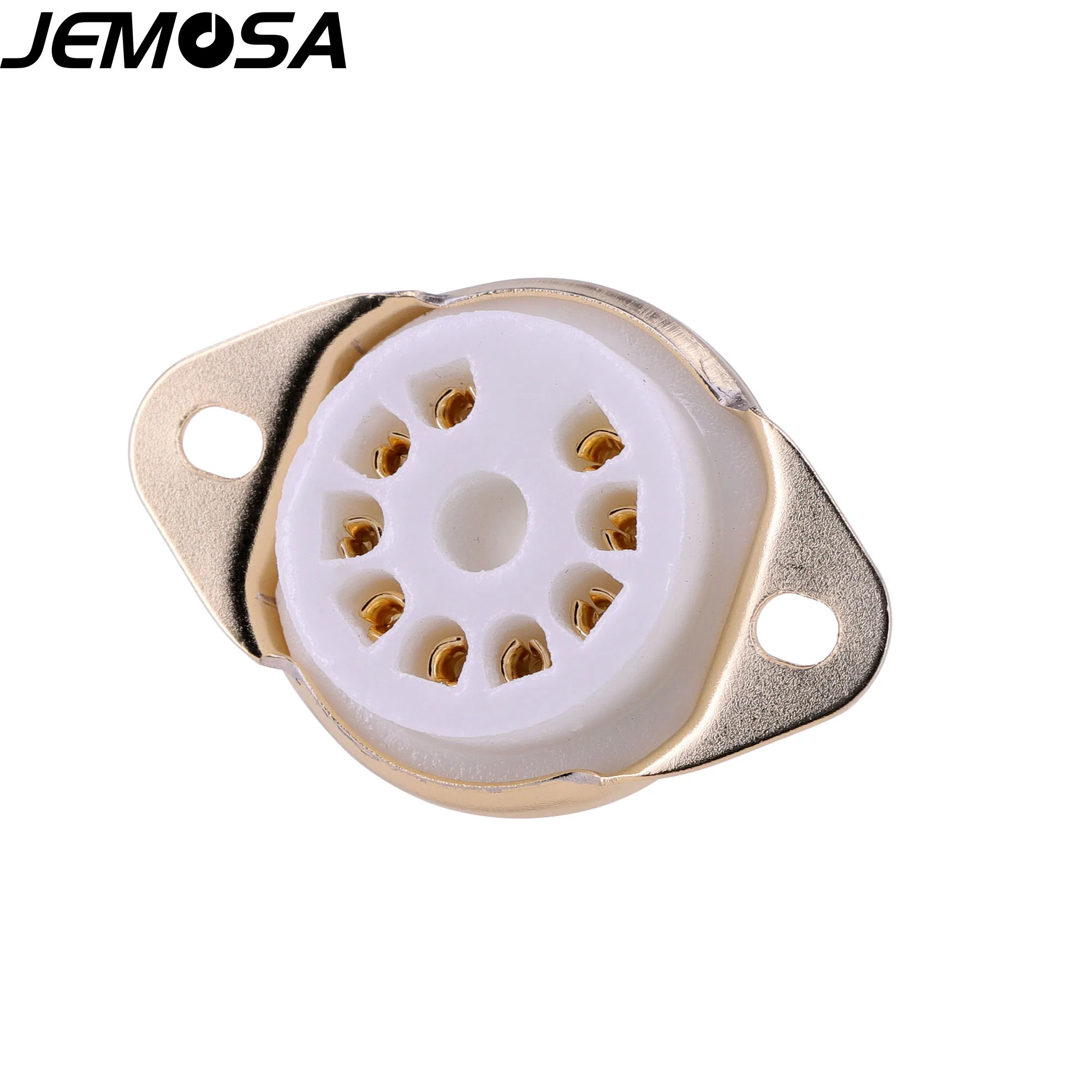 Base de tubo de válvula de enchufes de tubo de cerámica de 9 pines para 6DJ8 12AX7 ECC83 ECC82 B339 CV492 6L13 12AU7, amplificador de tubo de vacío, Audio Hifi DIY