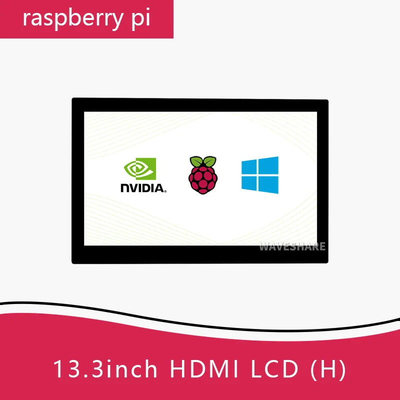 Waveshare 11.6/13.3Inch Raspberry Pi Lcd-scherm Touch Display Hdmi Ondersteuning Raspberry Pi 4/3 En Jetsom Nano Kit