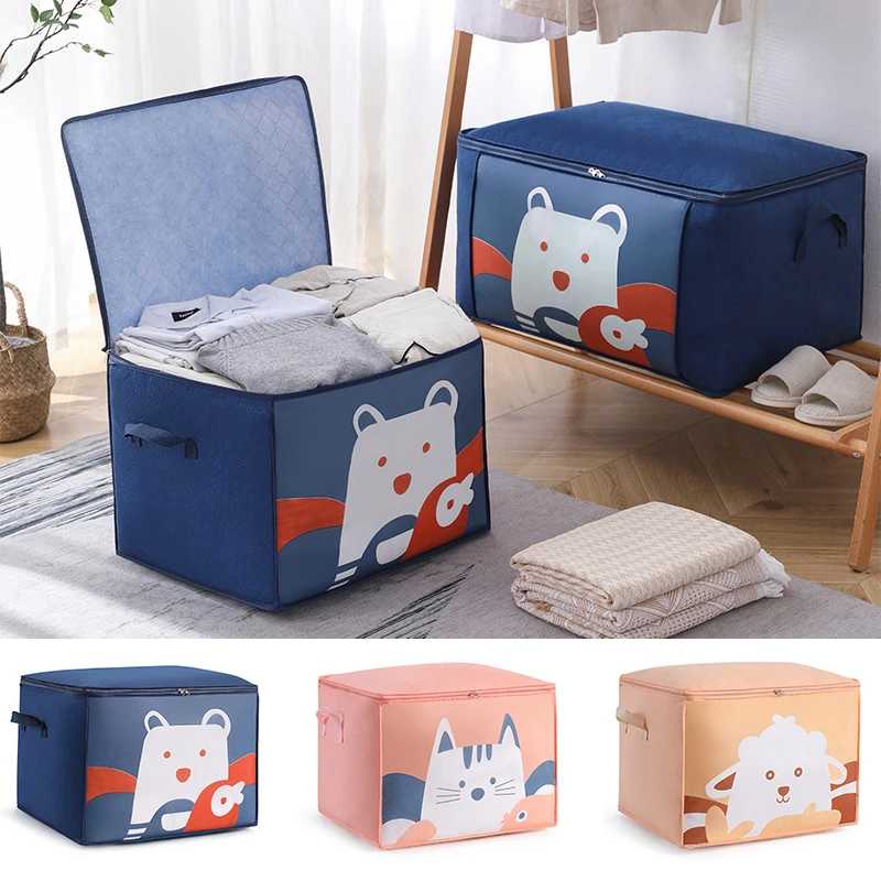 

Quilt Storage Bags Bedding Organize Clothes Household Large-Capacity Clothes Pack Luggage for Home Wardrobe коробка для хранения