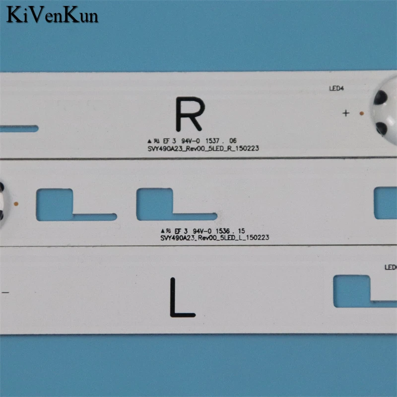 Paski podświetlane LED TV dla Sony KD-49XD7004 KD-49XD7005 KD-49XD7066 KD-49X8000C KD-49X8005C XBR-49X800CBand linijki SVY490A23