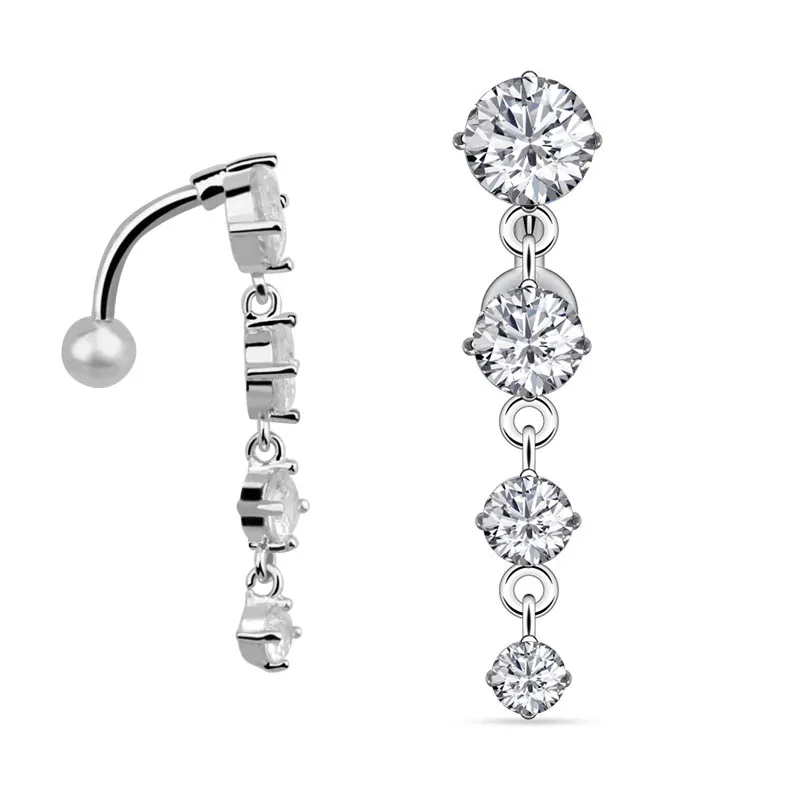 Sexy Dangling Navel Belly Button Ring, 10 Styles