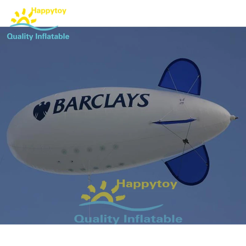 Attractive Customized Inflatable Helium Blimp For Brand Advertisement