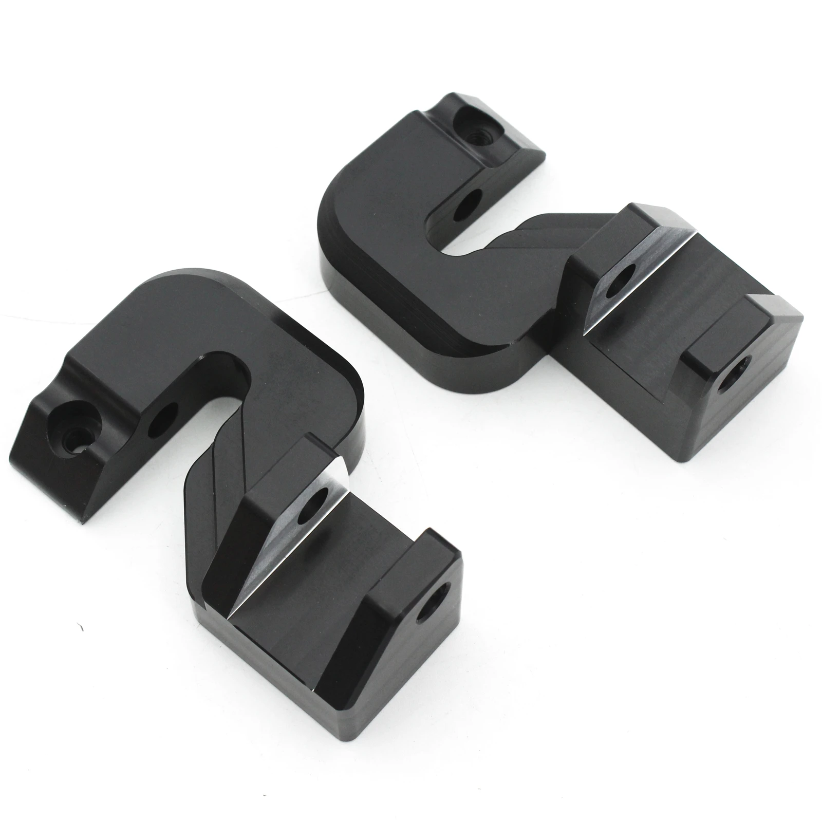 Rear Lower Adapter Passenger Footrest Relocation For BMW R1200GS 2005-2012 Adventure 2006-2013 Motorcycle Aluminum