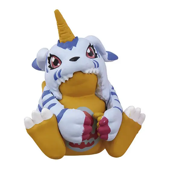 Оригинальные игрушки Bandai Digimon, приключения, Hugcot Gashapon, игрушки Agumon Gabumon Piyomon Palmon Tentomon Gomamon Tailmon, экшн-фигурки, игрушки